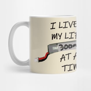 300 mAh at a time Mug